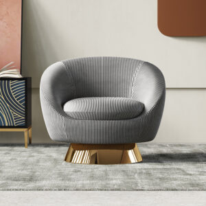 Modern Simple Stainless Steel Design Leisure Chair