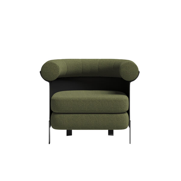 Italian Light Luxury Green Semi-circular Lazy Sofa Lounge Chair