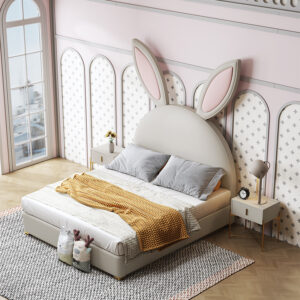 Modern Simple Daughter Room Cute Bunny Bed