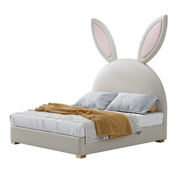 Modern simple daughter room cute bunny bed