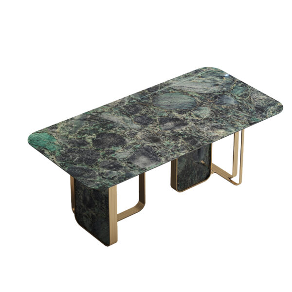 Square Natural Marble High Appearance Level High Texture Table