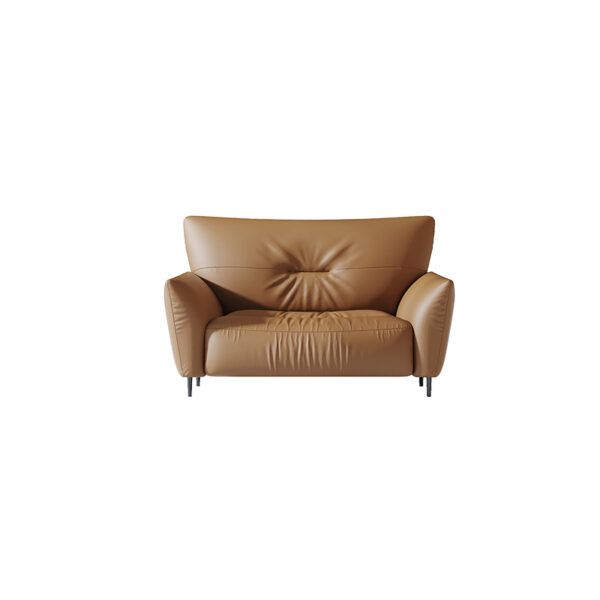 American Light Luxury Comfort Leather Sofa With Armrest