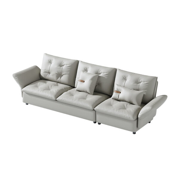 Nordic Modern Simple Comfortable Leather Sofa