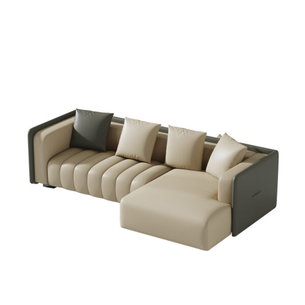 European Shaped Sofa Bed Modern Fabric Recliner Sofa