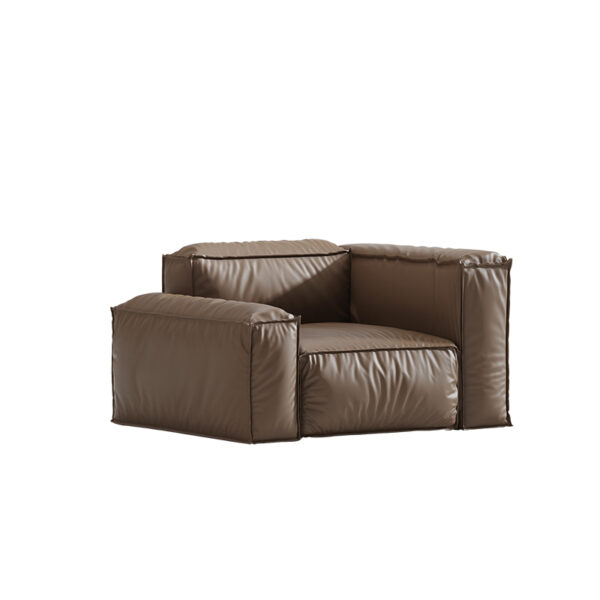 Custom Light Luxury Minimalist Leather Sofa