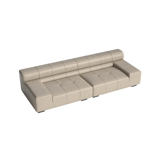 Modular Sectional Leather Luxury Living Room Sofa