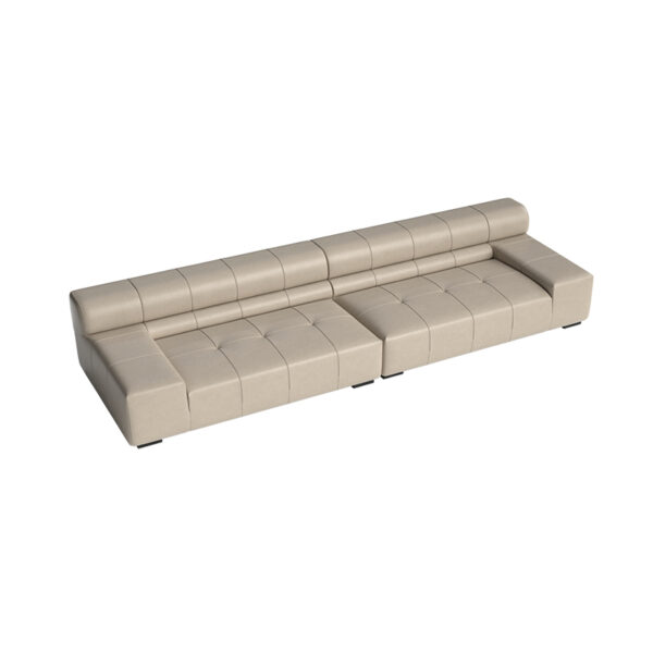 Modular Sectional Leather Luxury Living Room Sofa