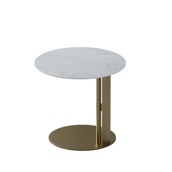 American light luxury movable small coffee table